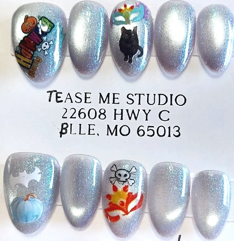 TMS-2226  Halloween Nails