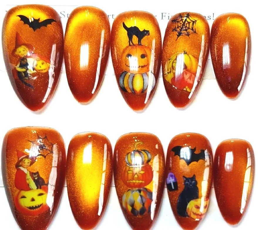 TMS-2264L  Autumn Nail Set