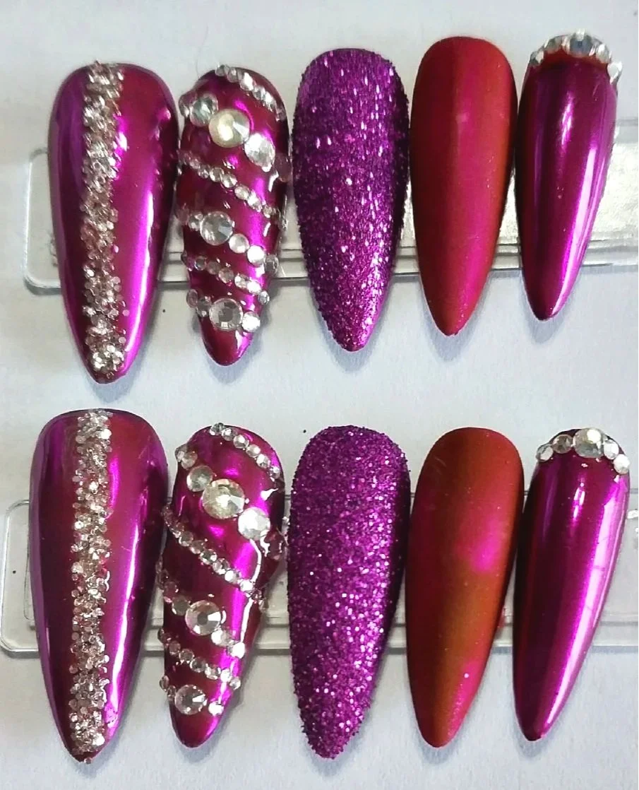 TMS-009  Purple Gems