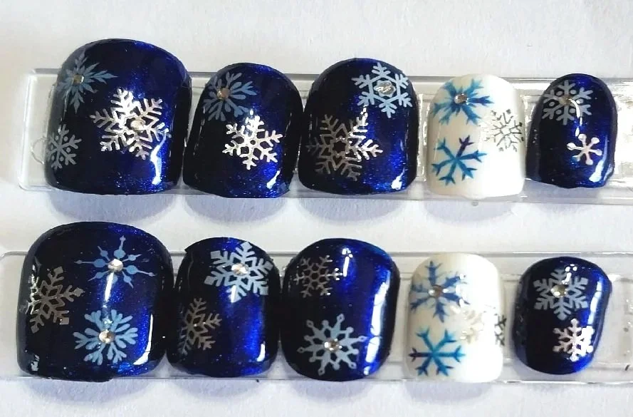 Blue Snowflakes
