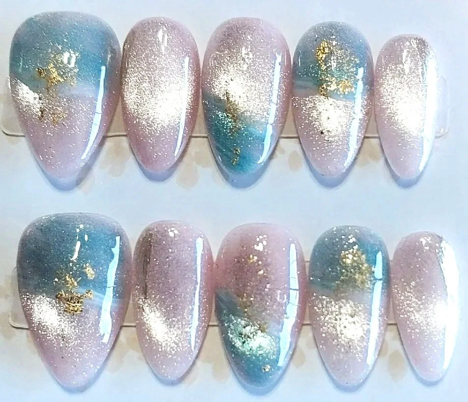 CC-665  Cotton Candy Nail Set