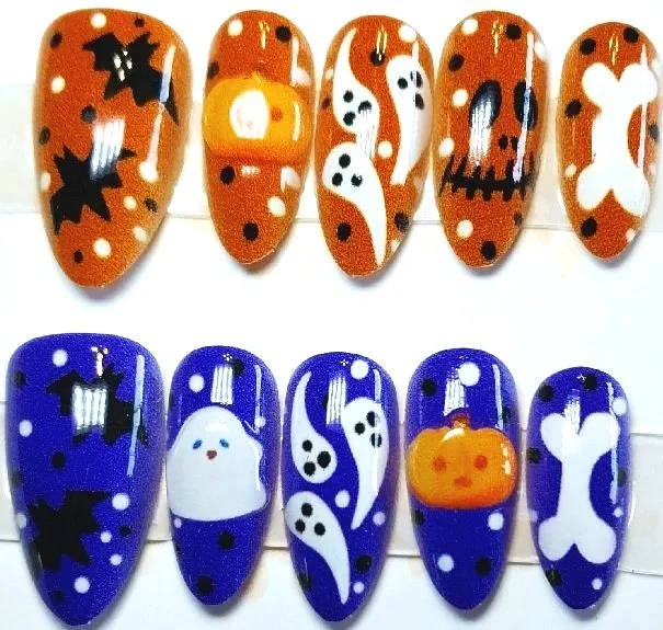 CC-628M  Halloween Nail Set