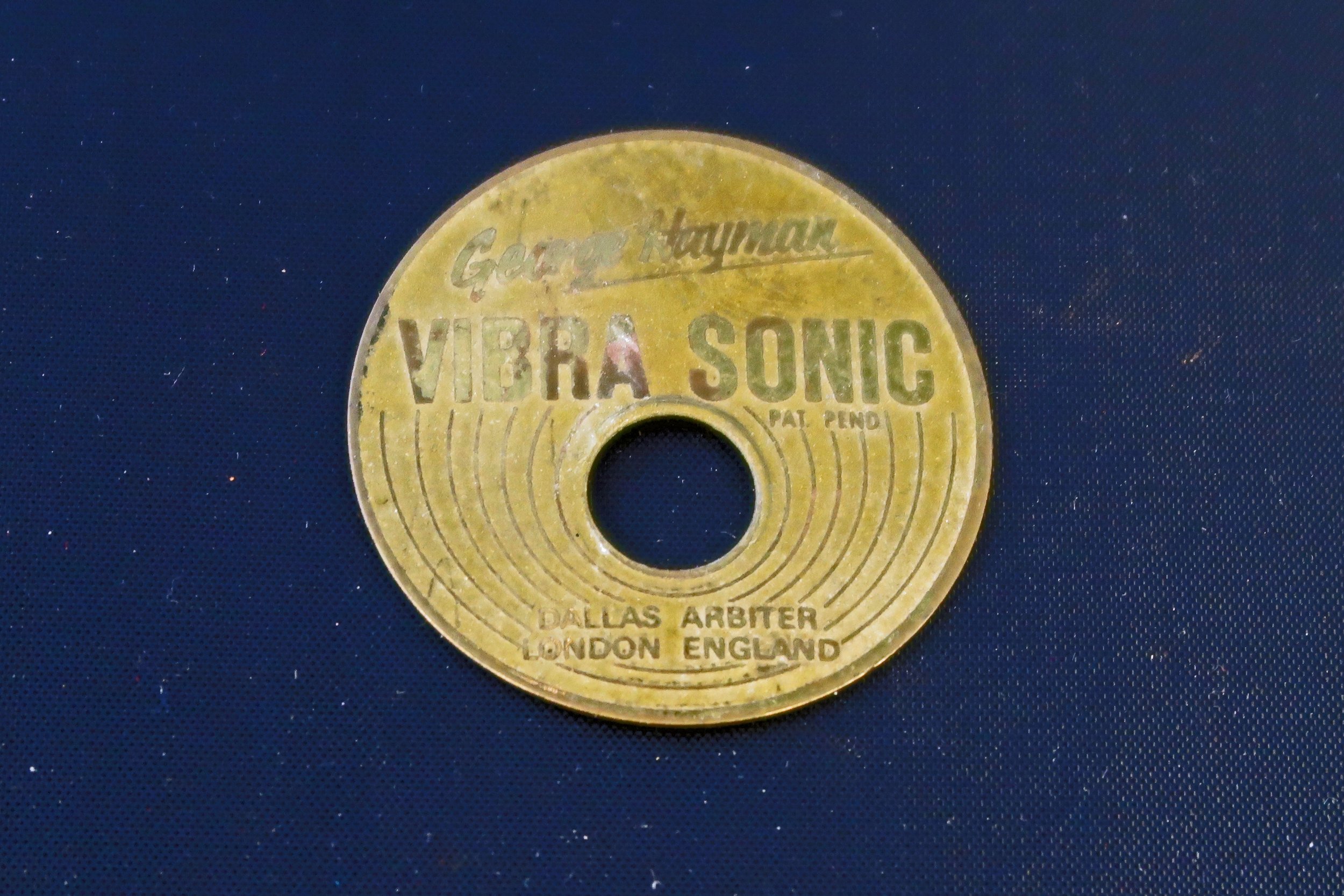 George Hayman Brass Badge