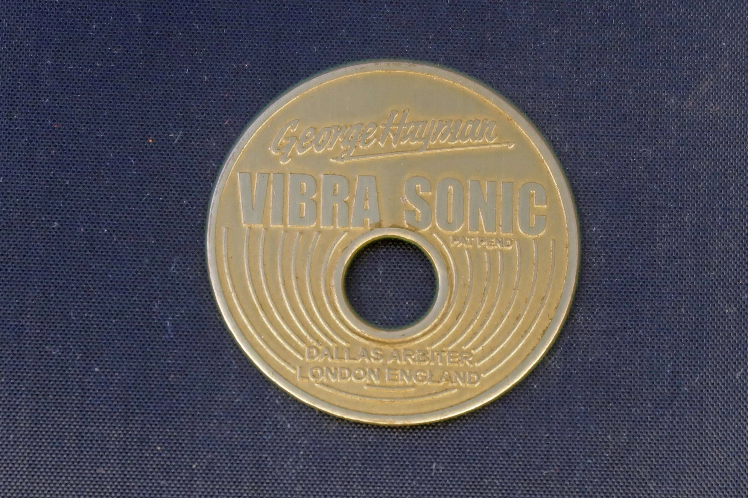 George Hayman Brass Badge - NOS