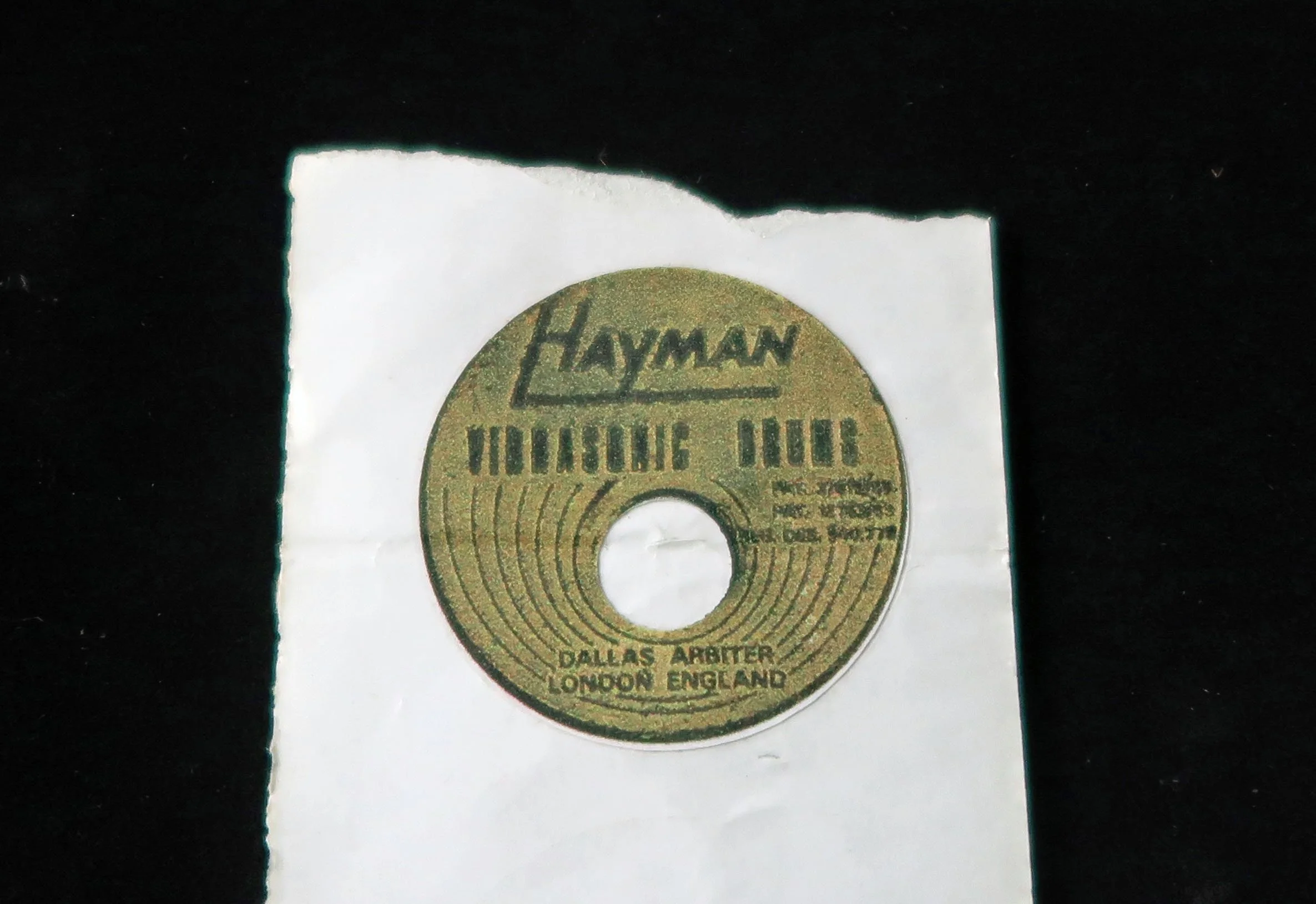 Vinyl Repro Hayman Badge