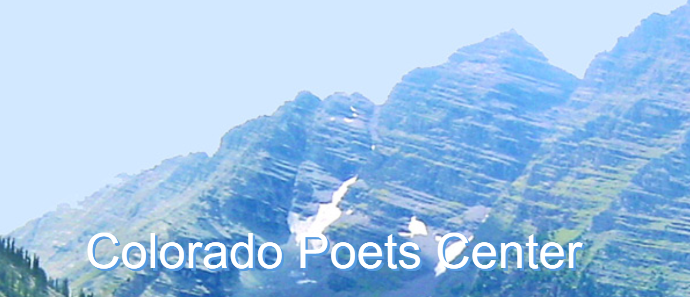 Thank you Colorado Poet's Center for your support!