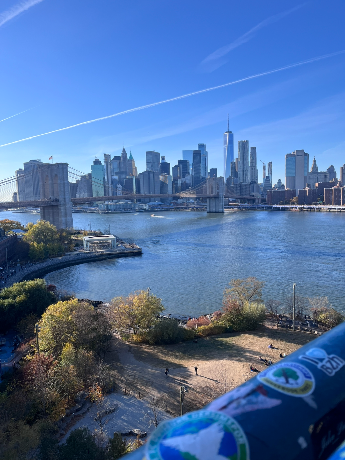 view of manhattan from the manhattan bridge. bartenders for hire in your area