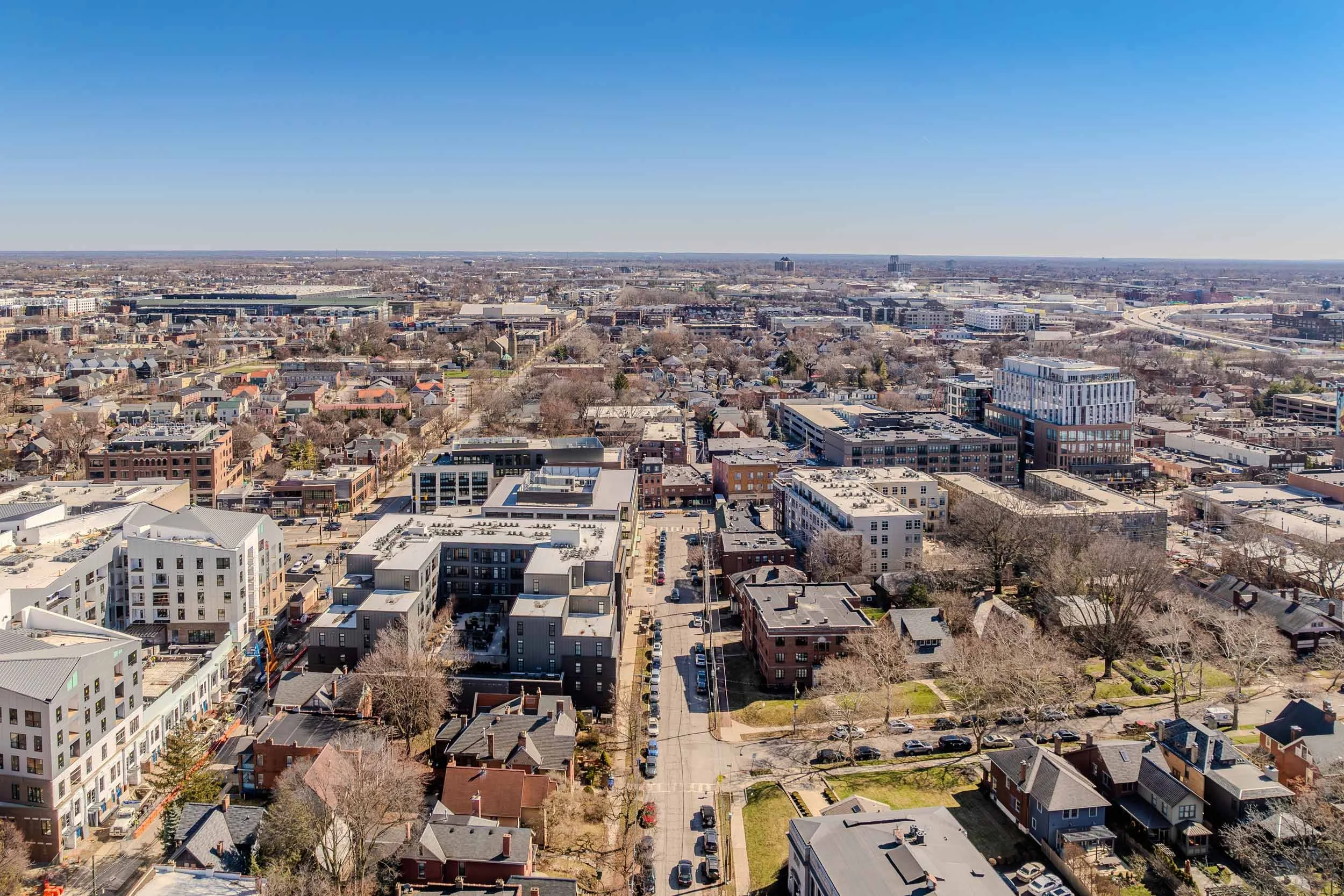 The Residences at The Sutton | Short North Apartments in Columbus, OH | Aerial of Community