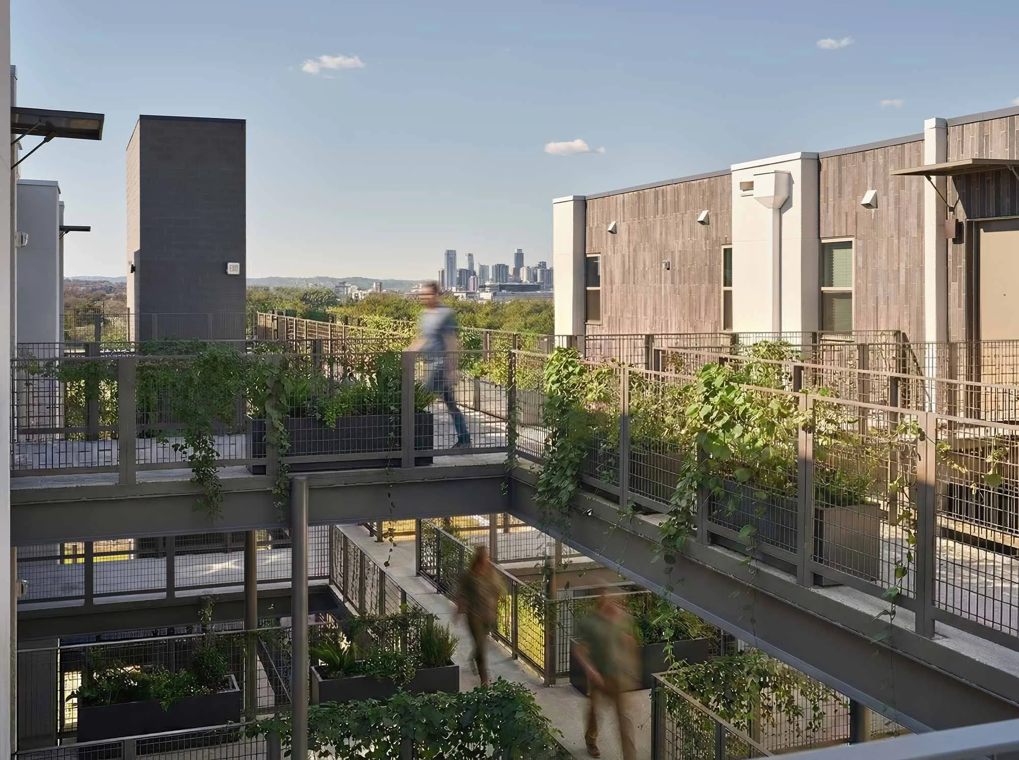 downtown  view from Cambrian East Riverside