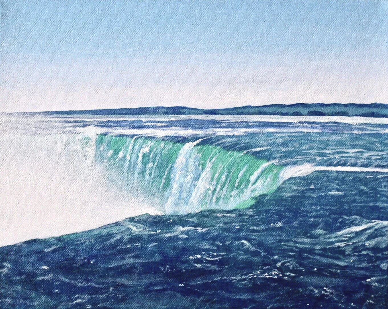 Niagara Falls, as seen from Canada with good friends