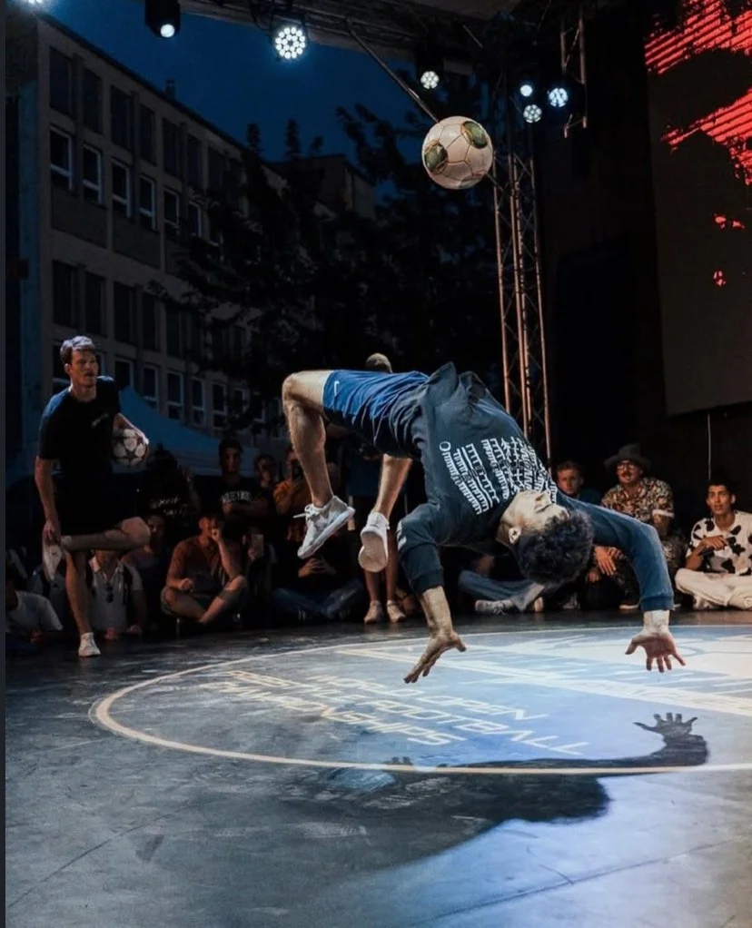 Professional Freestyle football skills