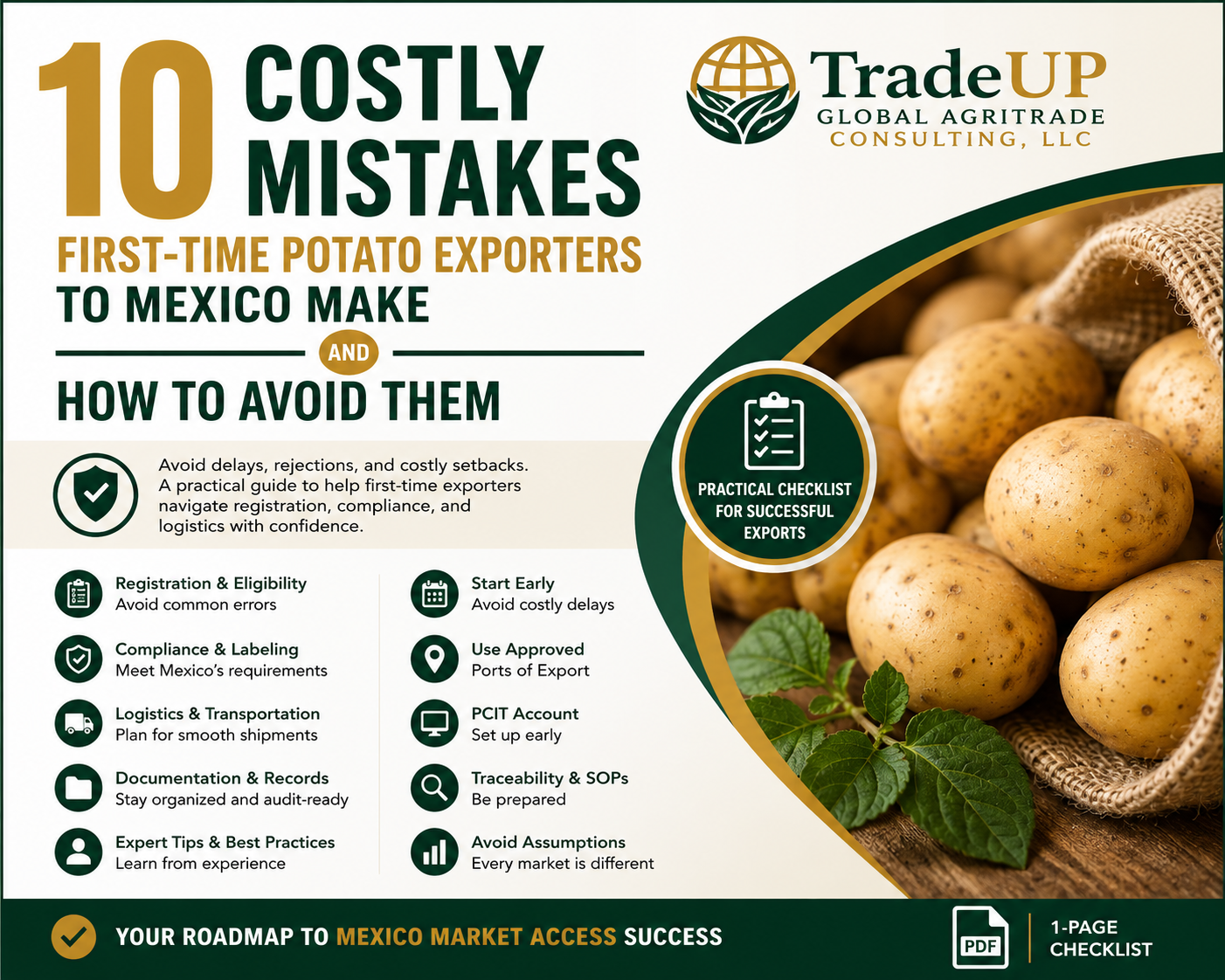 10 Costly Mistakes First-Time Potato Exporters to Mexico Make