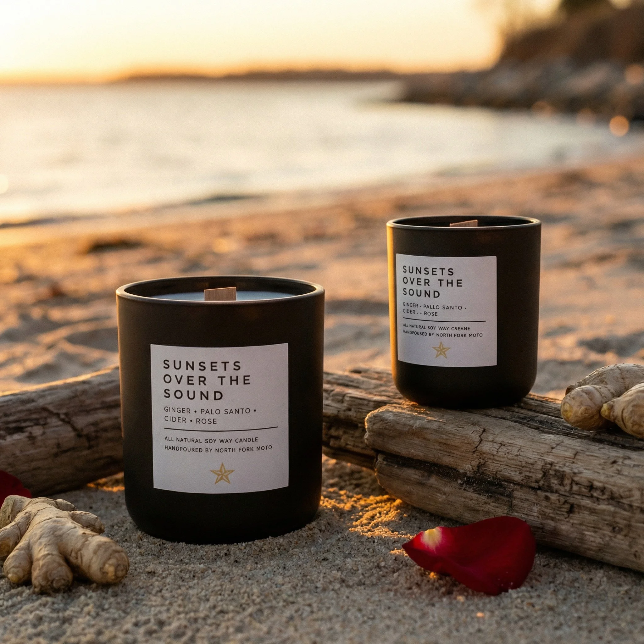 SUNSETS OVER THE SOUND | Ginger • Palo Santo • Cedar • Rose