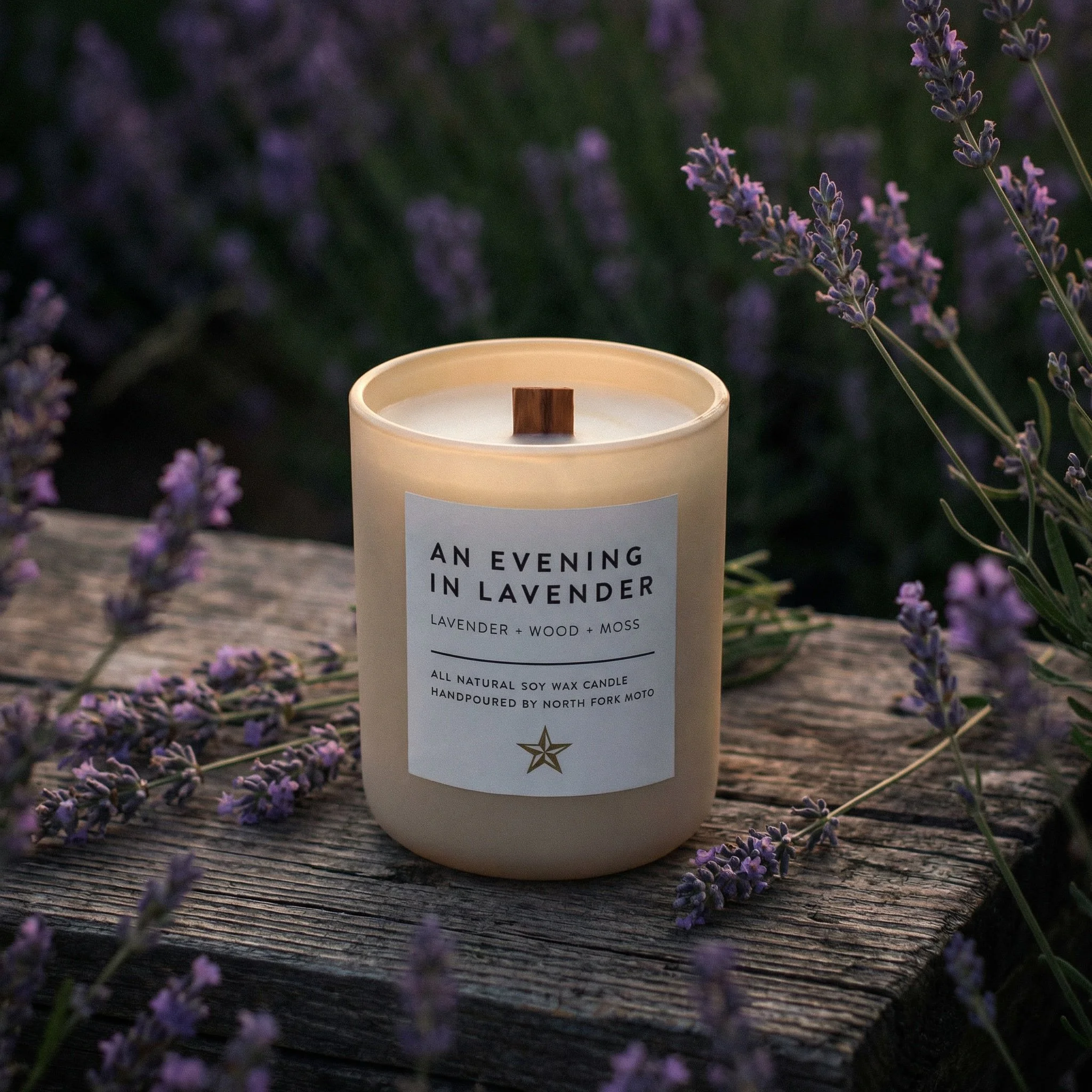 AN EVENING IN LAVENDER - Lavender • Wood • Moss