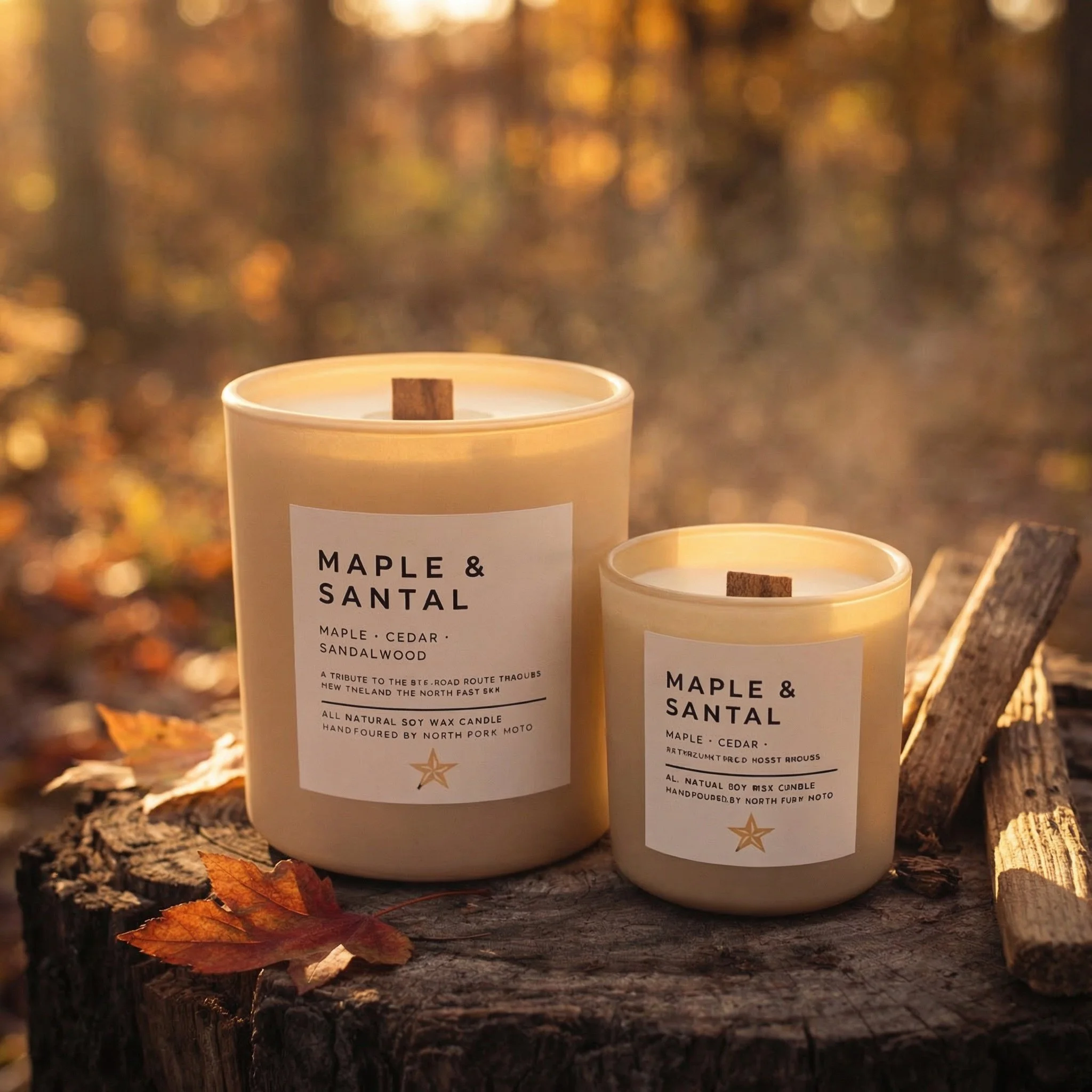 MAPLE & SANTAL | Maple • Cedar • Sandalwood