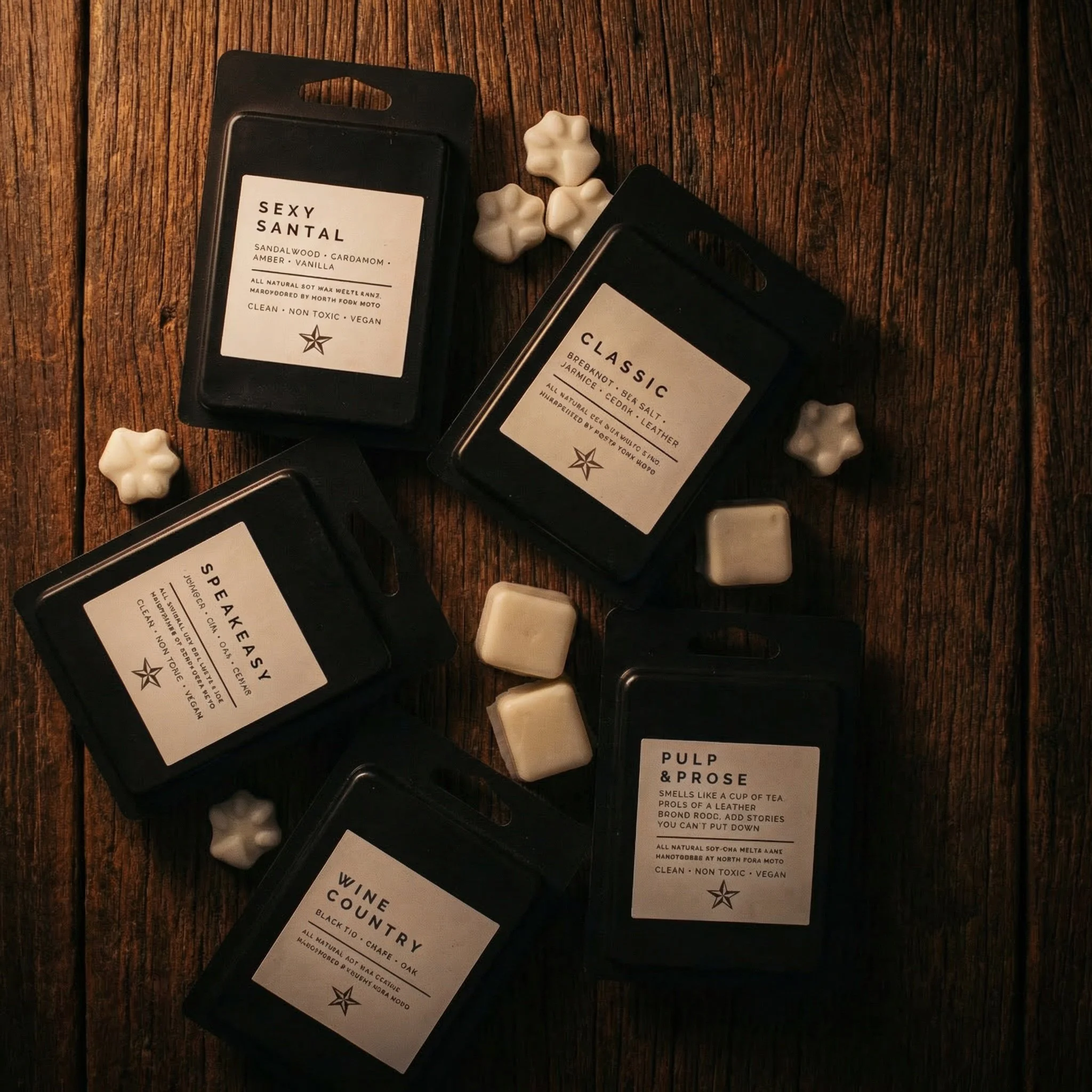 WAX MELTS | available in any of our fragrances in either cubes or paw prints