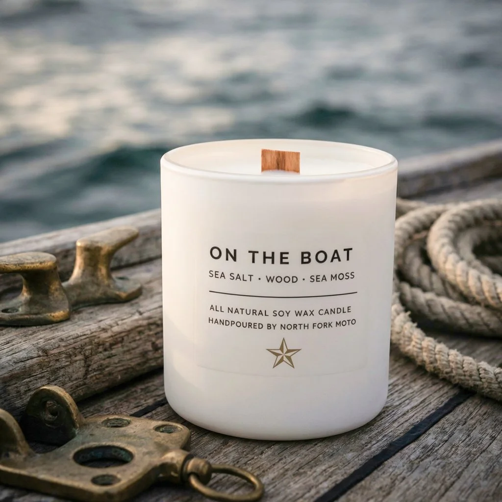 On The Boat | Sea Salt • Wood • Sea Moss
