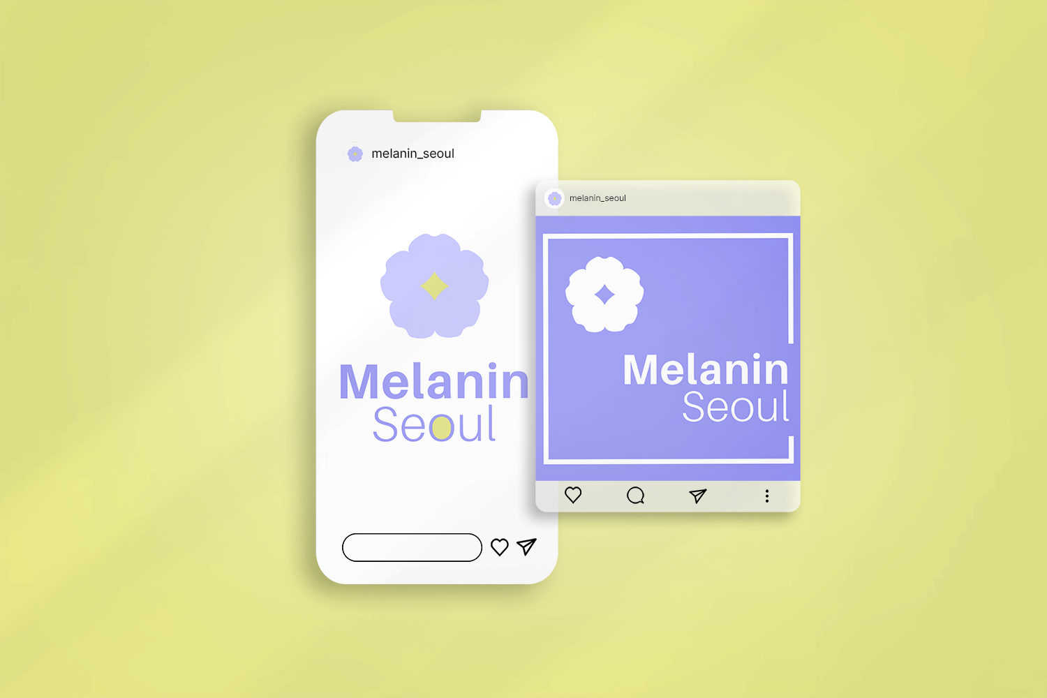 Melanin Seoul Social Media Branding