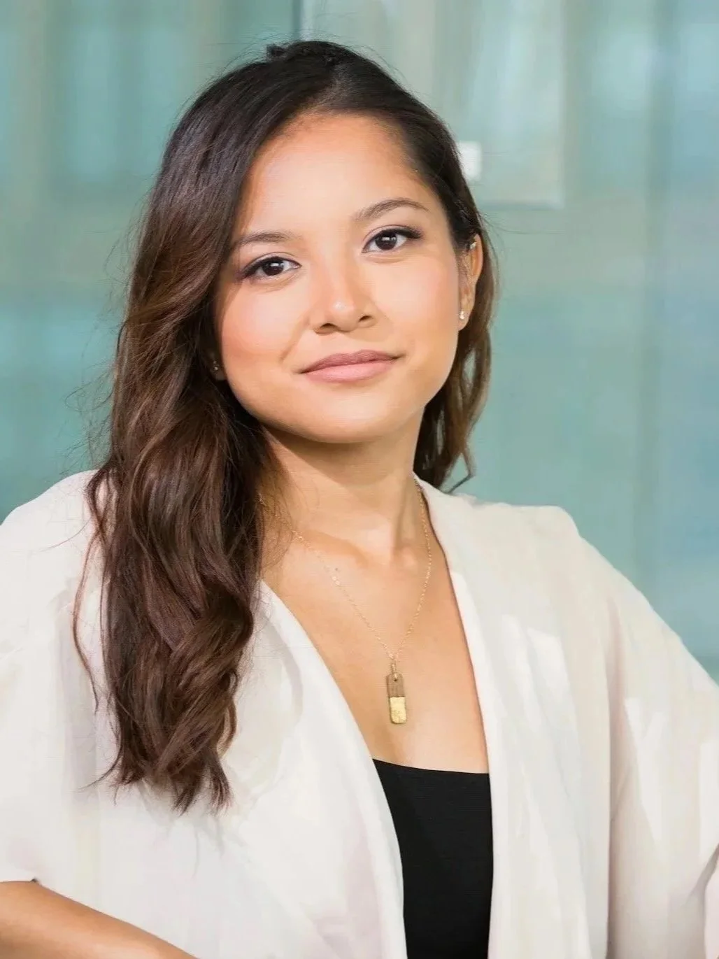 A smiling professional woman