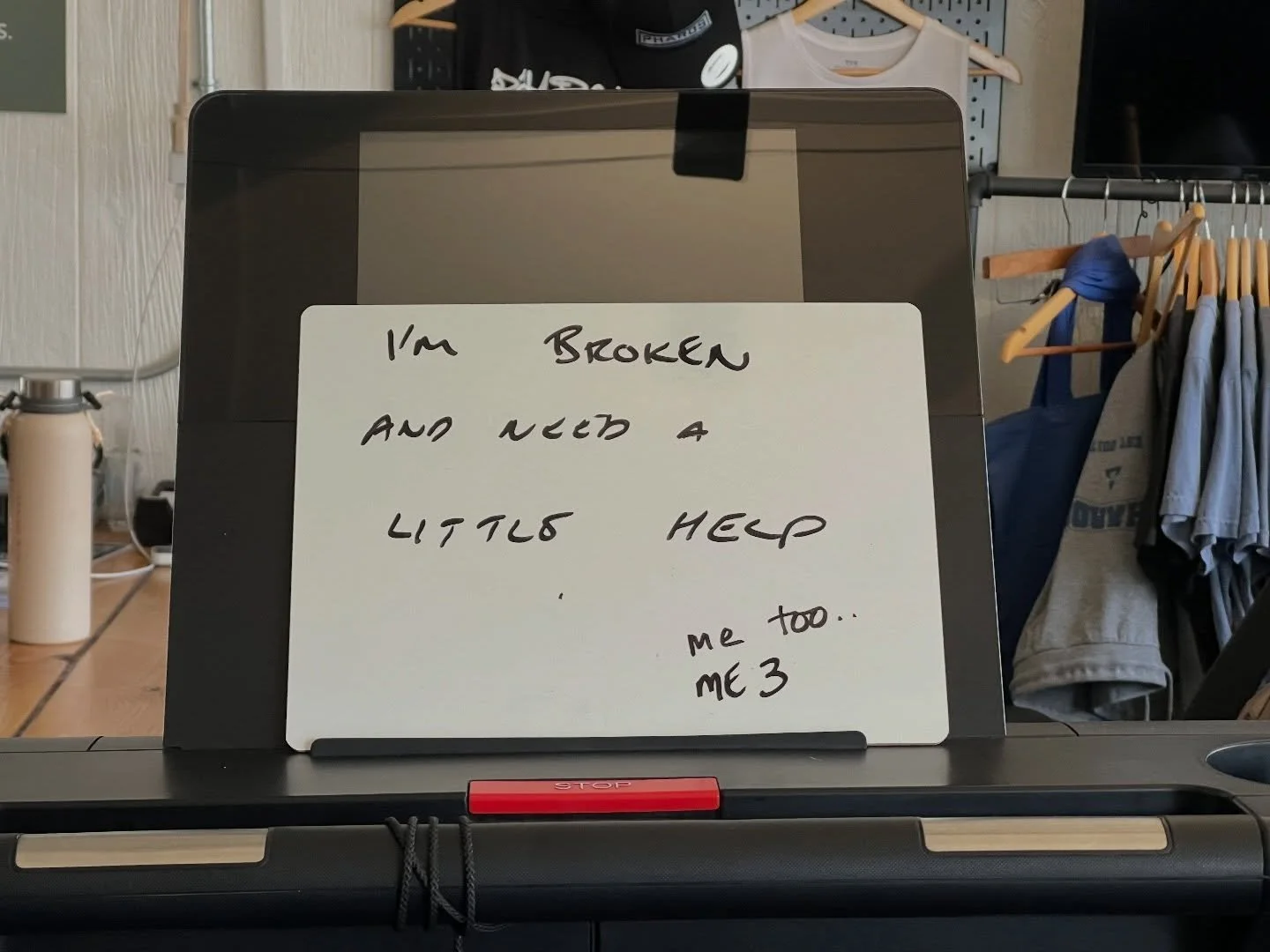 Saw this on a machine at my gym today and just couldn&rsquo;t resist. 

Join the Broken and Healed community - and begin to find others who help us heal in community. We share stories of detox, brain health, plant medicine, NDE&rsquo;s, and more. Lin
