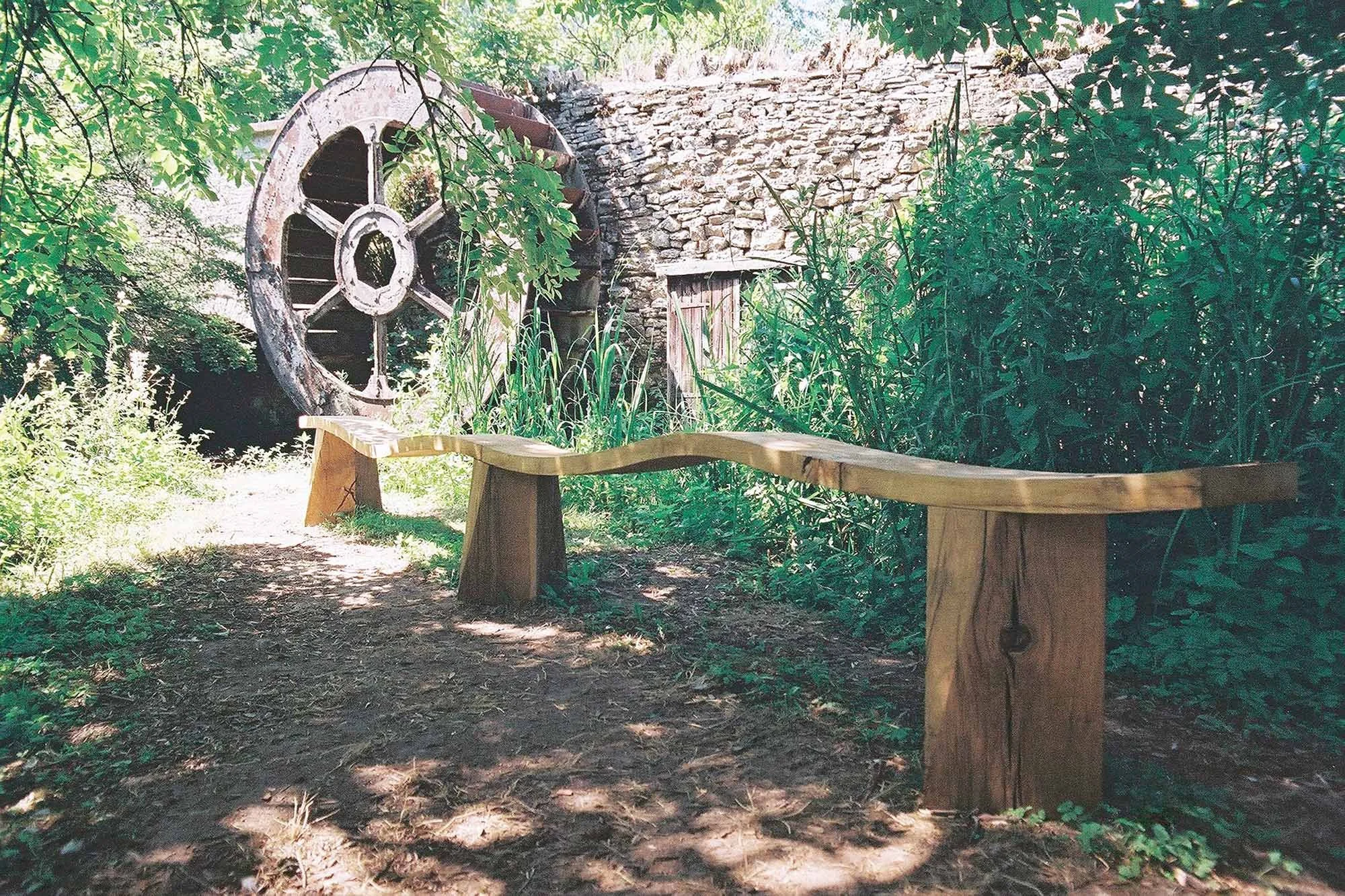 Butterfly Bench II — Installation at Quenington