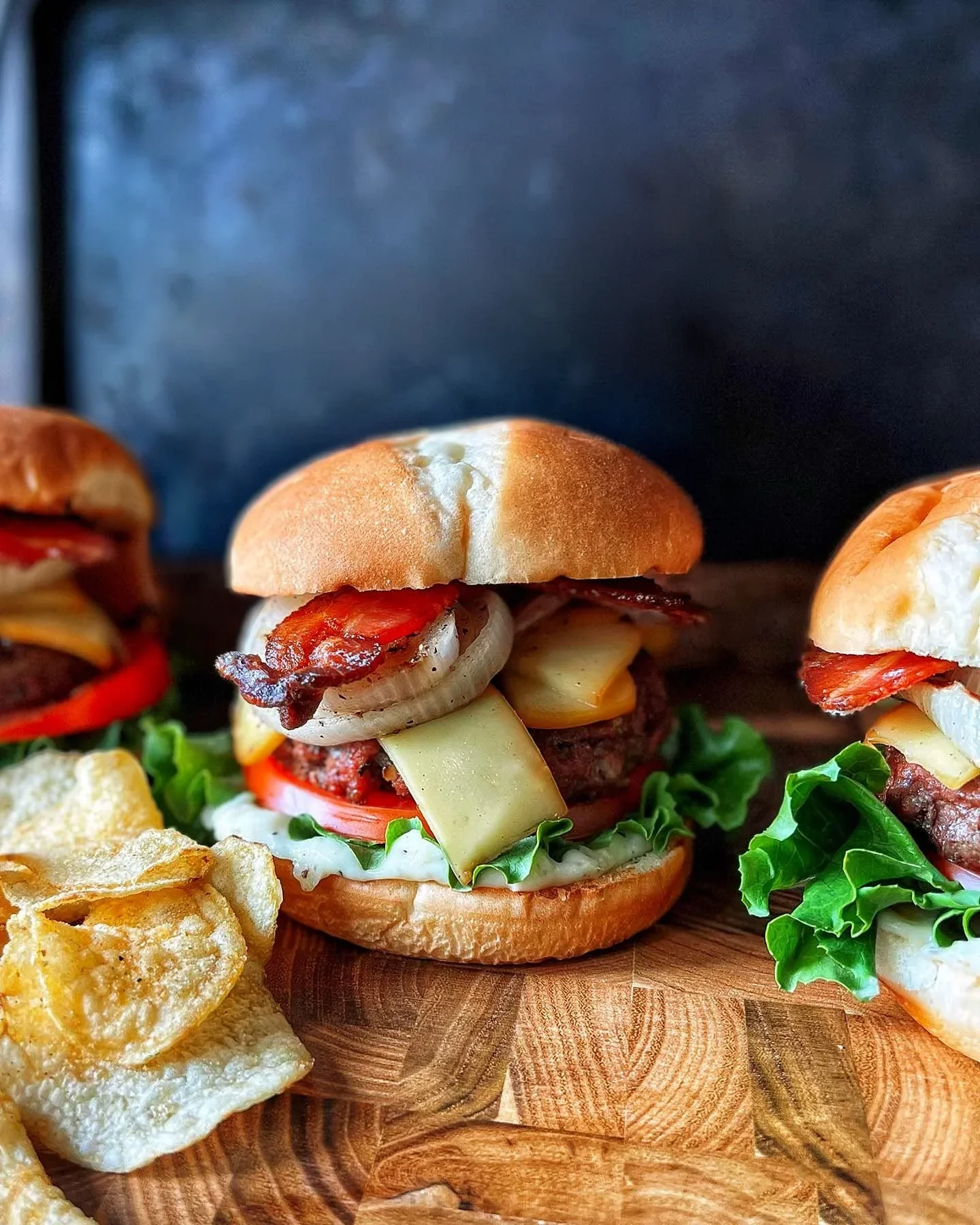 Steakhouse Bacon Burgers