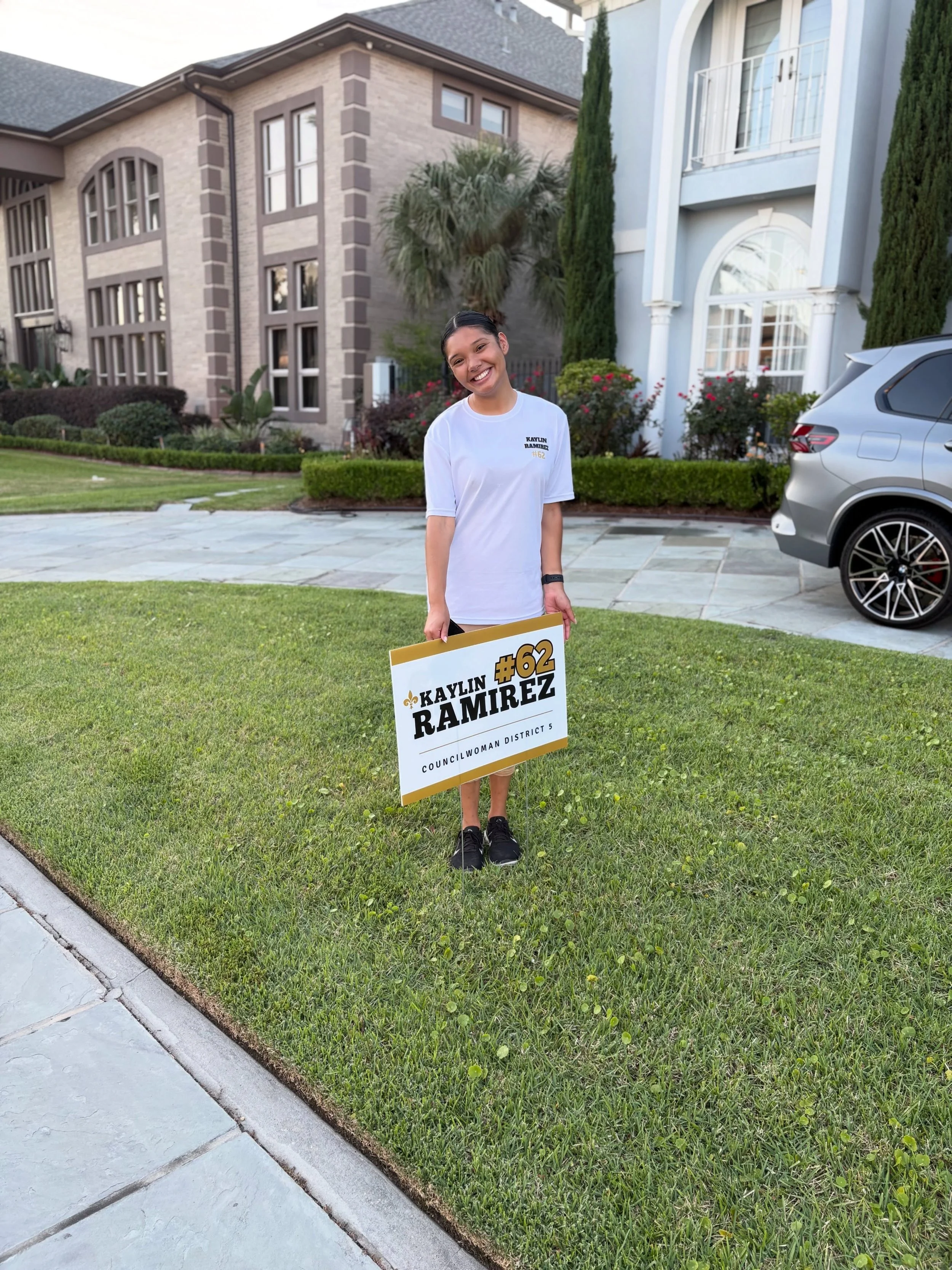 Yesterday afternoon, my team and I wrapped up door knocking all of District 5. Our last stop was Place Pontchartrain, and things couldn&rsquo;t have gone better. The amount of support I&rsquo;ve received from everyone is indescribable. Thank you, Dis