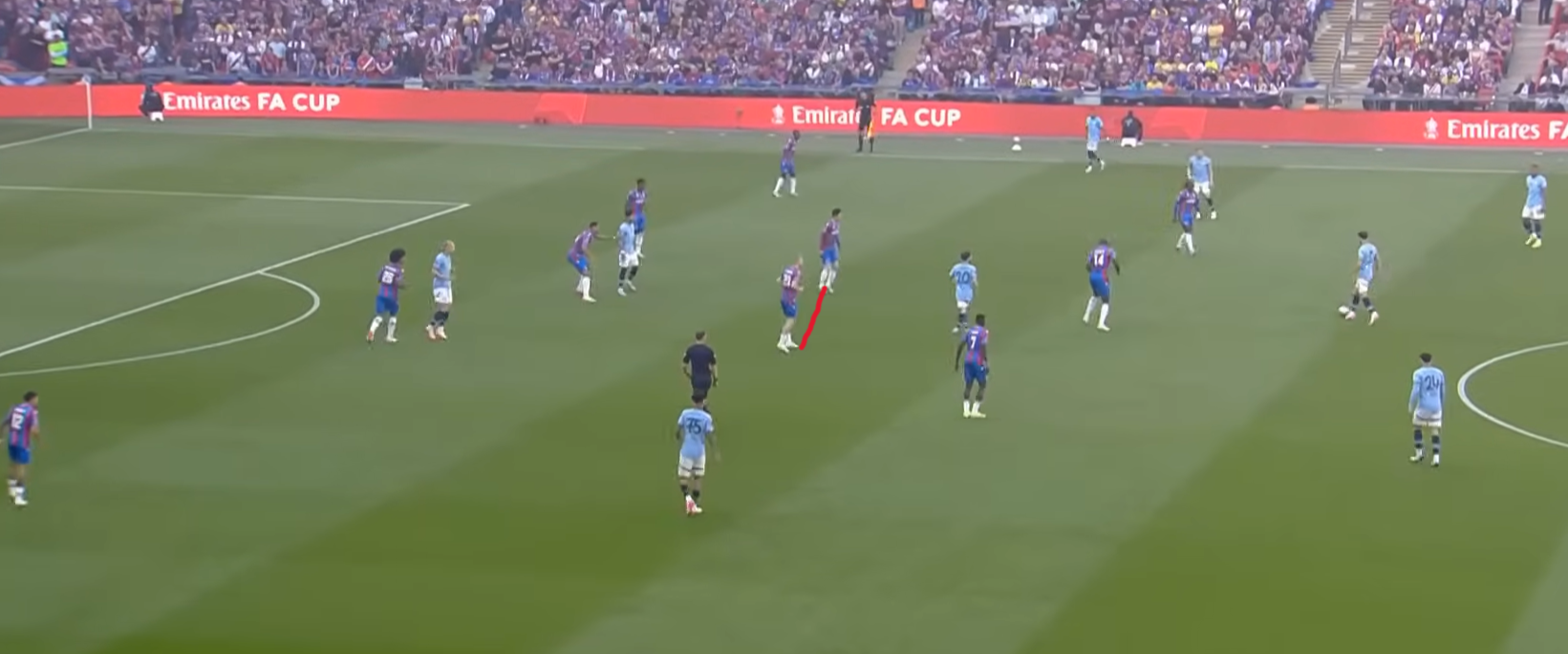  Figure 4 : Wharton and Kamada sitting close together in a Crystal Palace low block. 