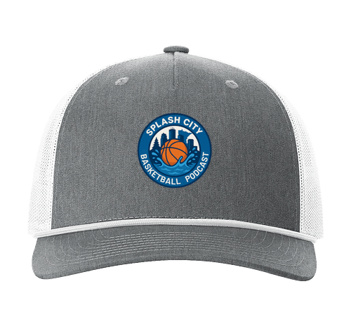 gray trucker hat blue logo.png