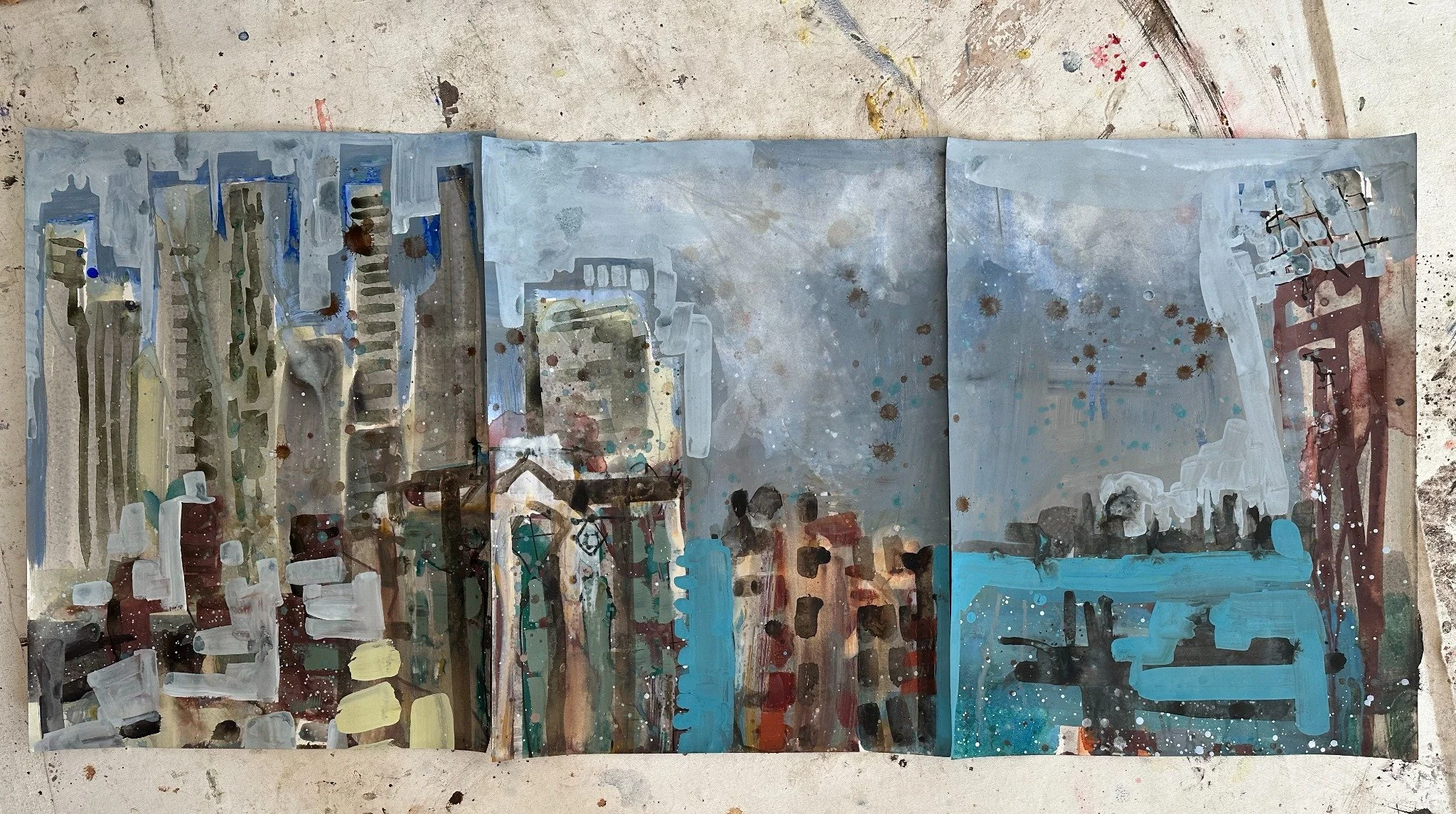 Panoramic city study
Bahrain series