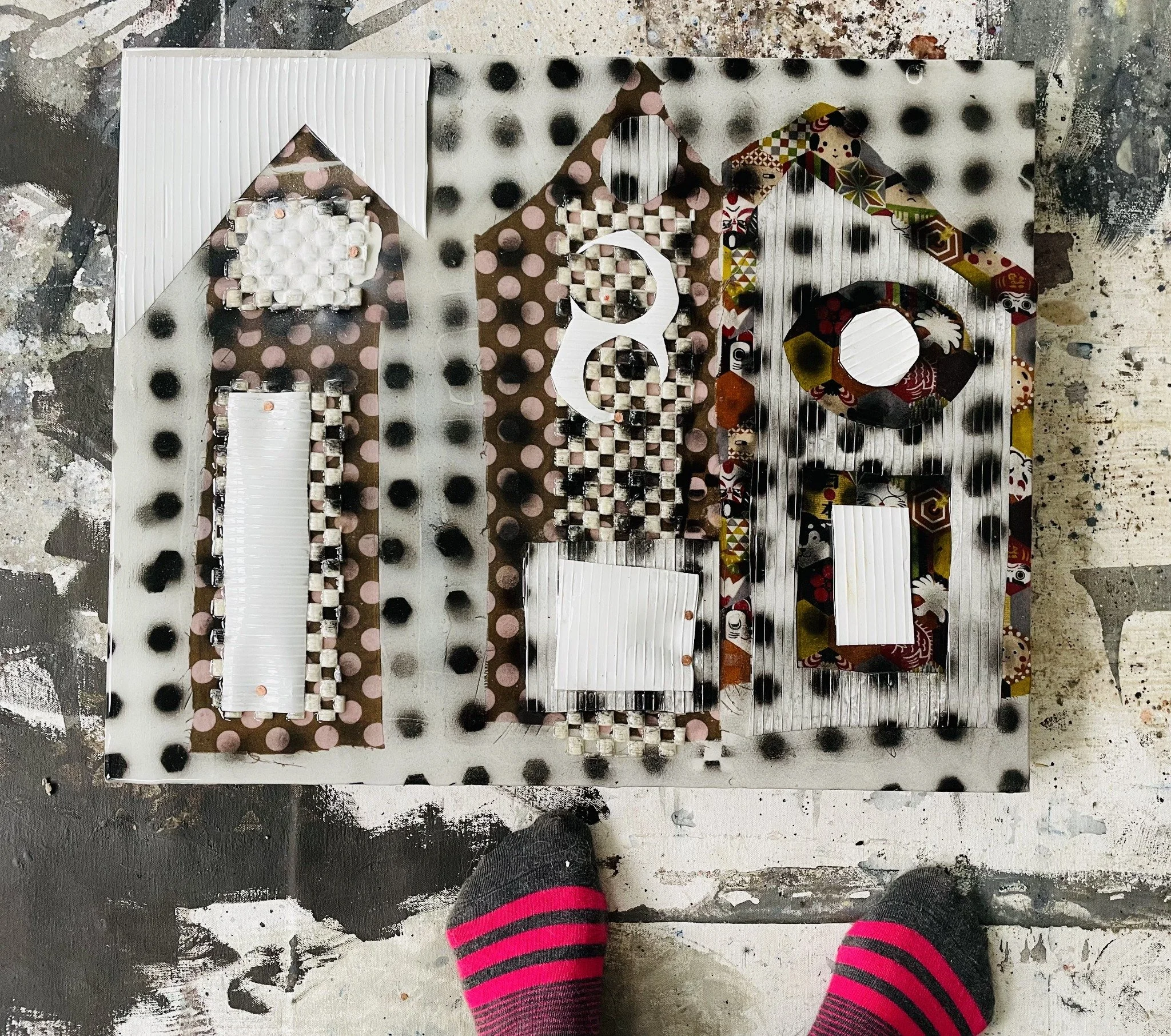 Studio view · Developing the Insect Hotels