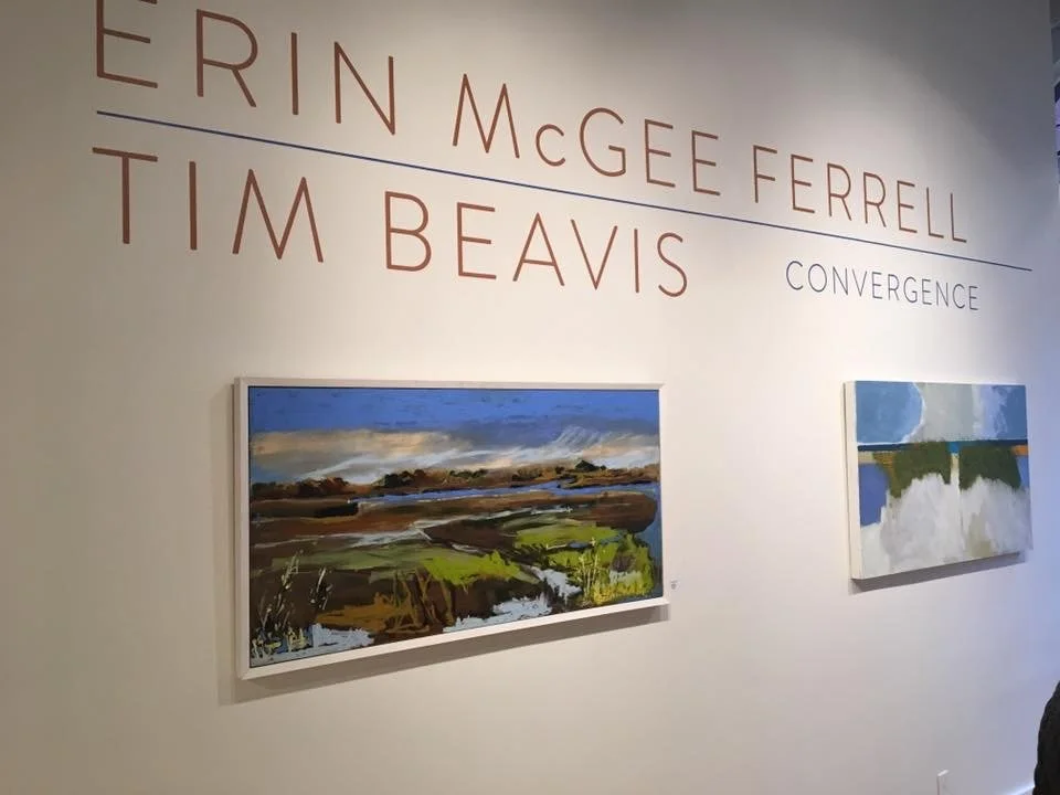 Convergence · Erin McGee Ferrell & Tim Beavis · Portland Art Gallery · Portland, Maine · 2017