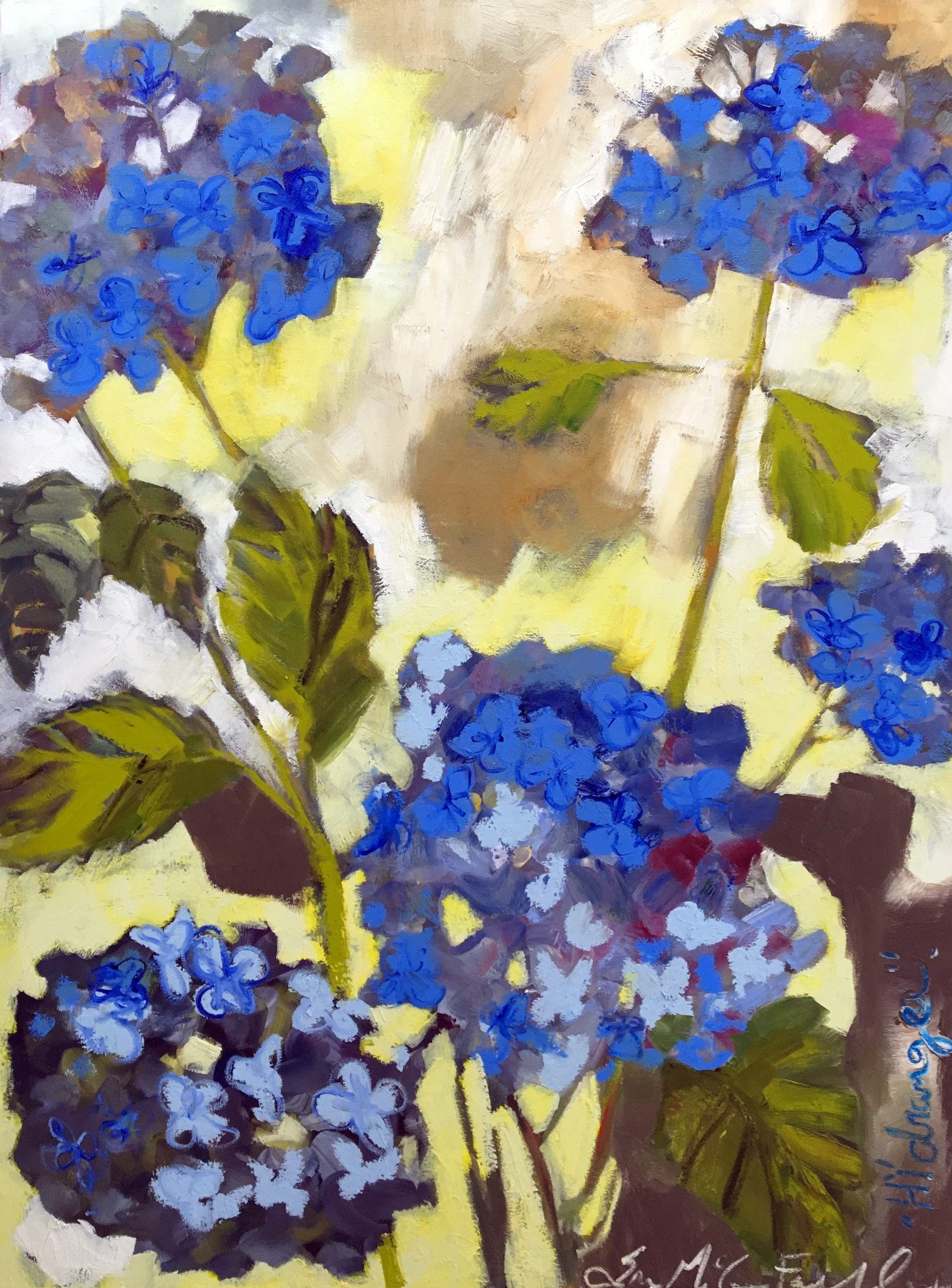 Erin McGee Ferrell · Convergence · Oil on canvas, 2017 · Portland Art Gallery · Portland, Maine