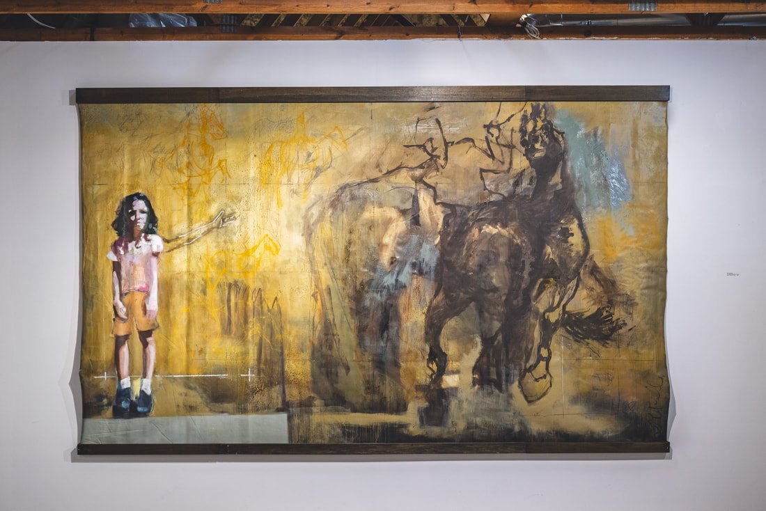 She Rides — installation view
Garner Large Gallery, November 2025