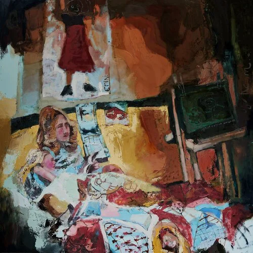 The Artist Room, 2019
Oil on canvas
72 × 72 in (182.9 × 182.9 cm)