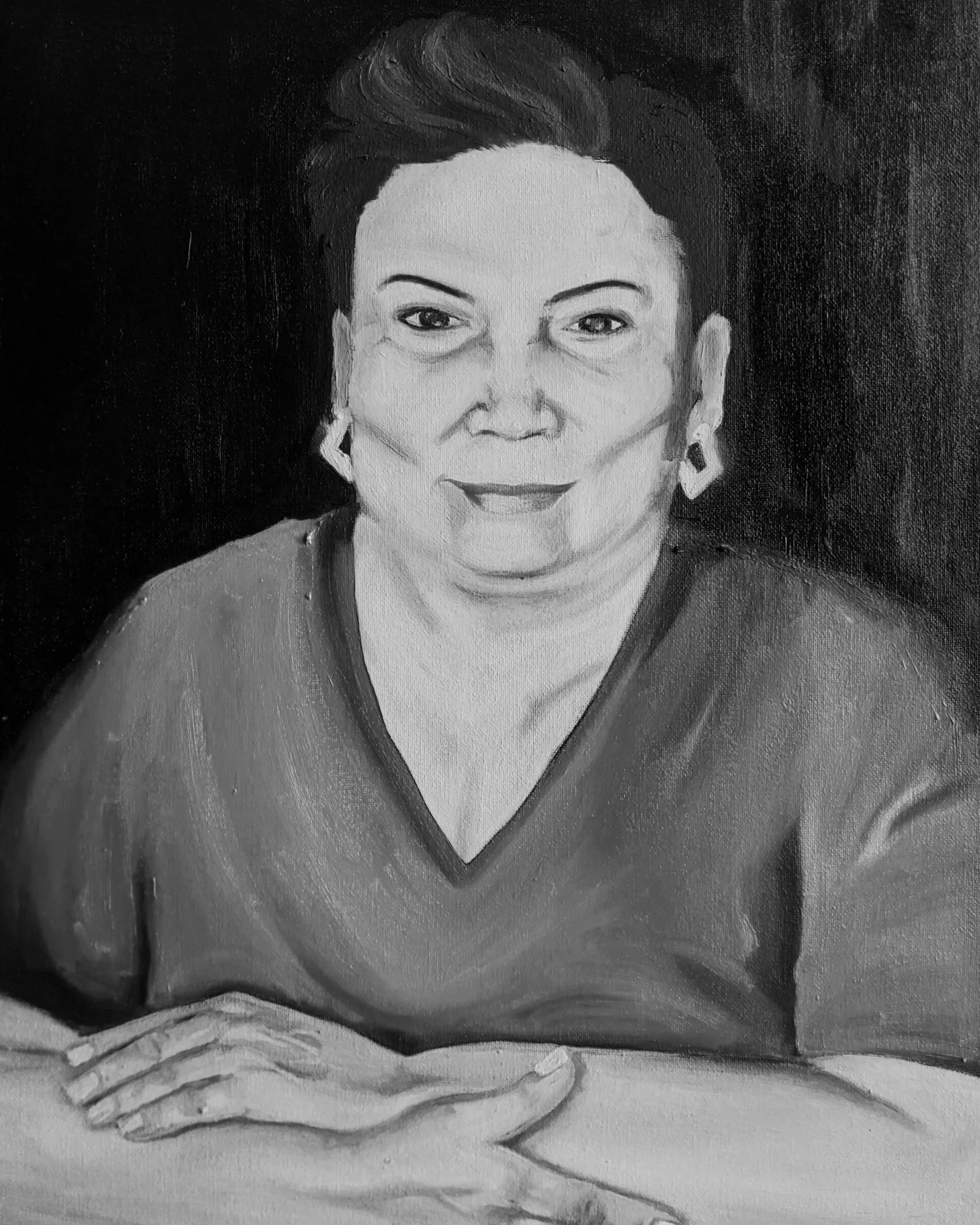 Portrait 03, 2016 | Oil on Cotton Canvas, 11x16"