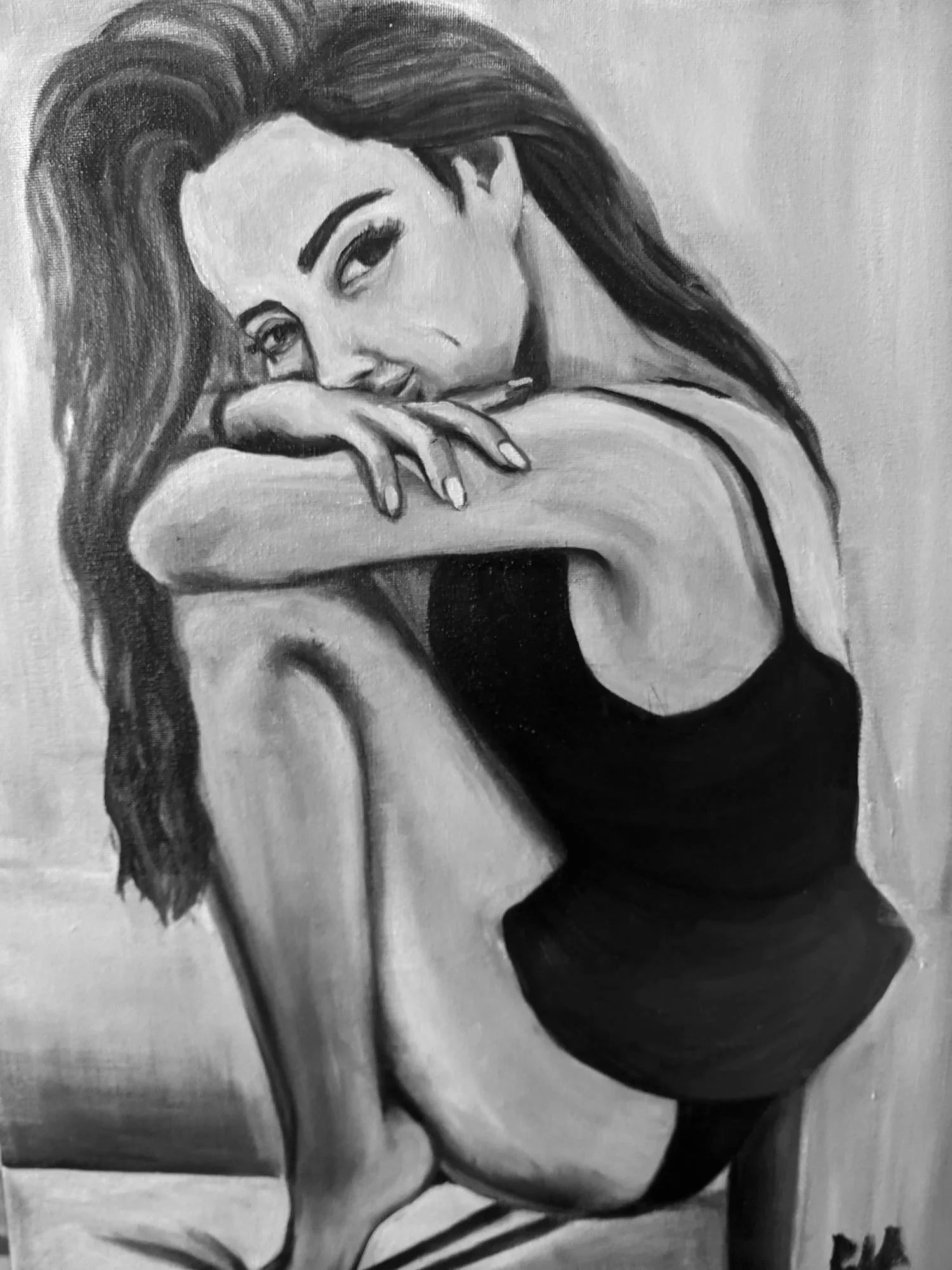 Portrait 02, 2018 | Oil on Cotton Canvas, 11x16"