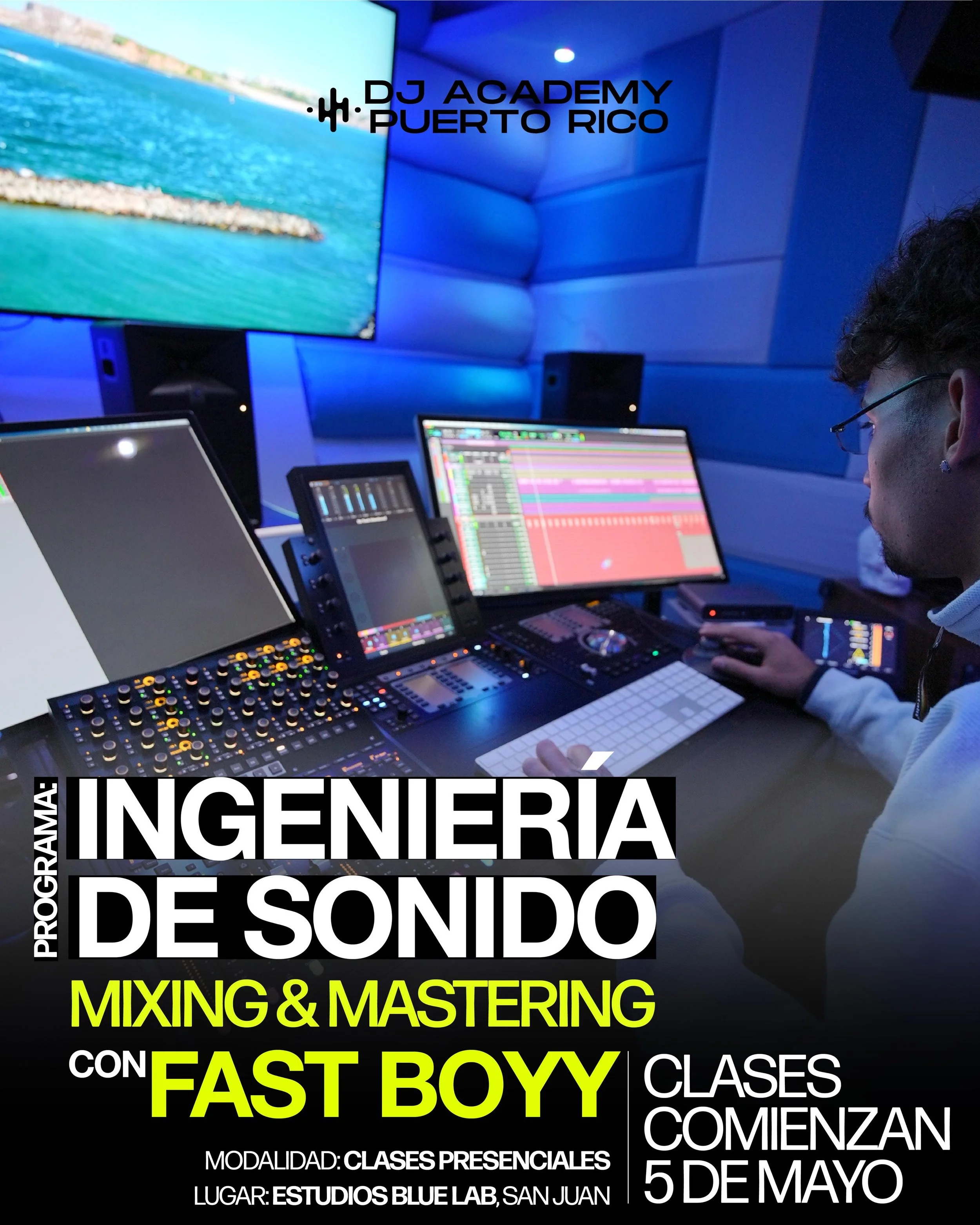 Programa de Ingeniería de Sonido con Fastboyy
