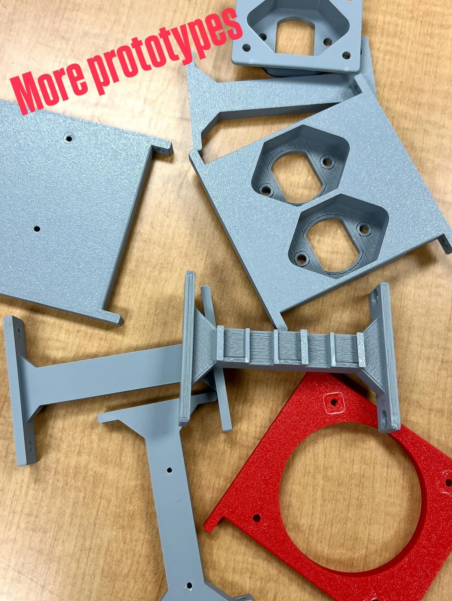 #prototype #againandagain #3dprints what is everyone working on today?