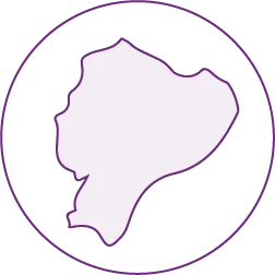 Silueta del Ecuador