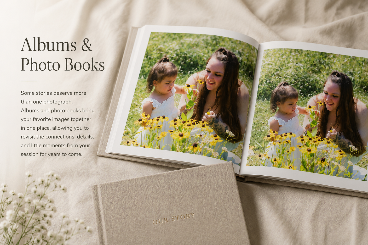 Family Photography Artwork and albums in Sun Prairie, WI