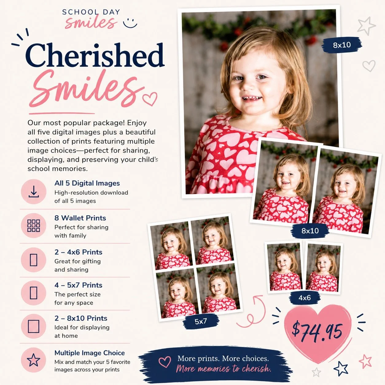 School day smiles cherished smiles package