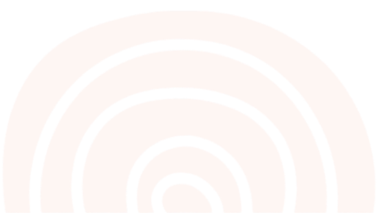 Concentric circles on a target.