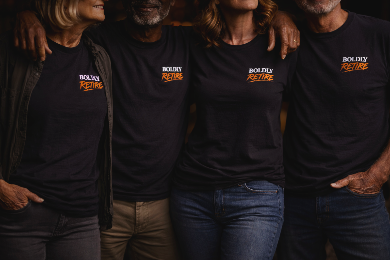 Clients and community of BOLD Retirement Group focused on confident and secure retirement planning