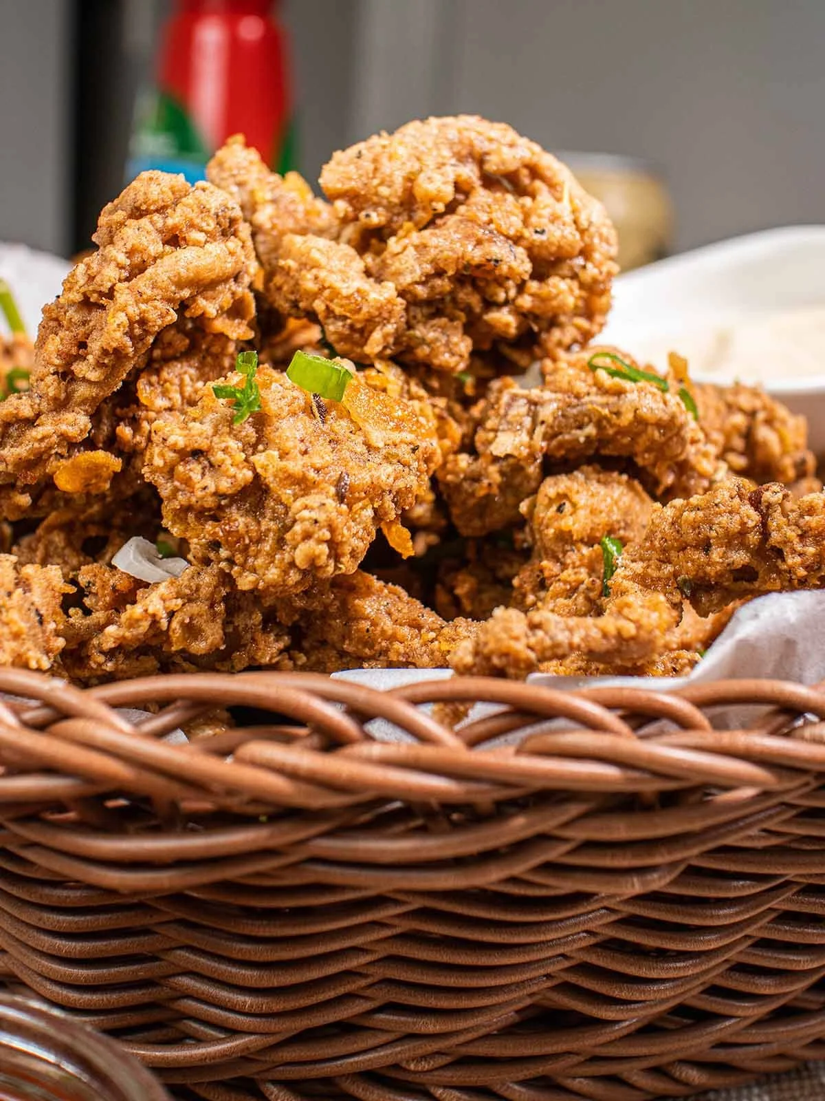 Crispy Fried Oyster Mushrooms