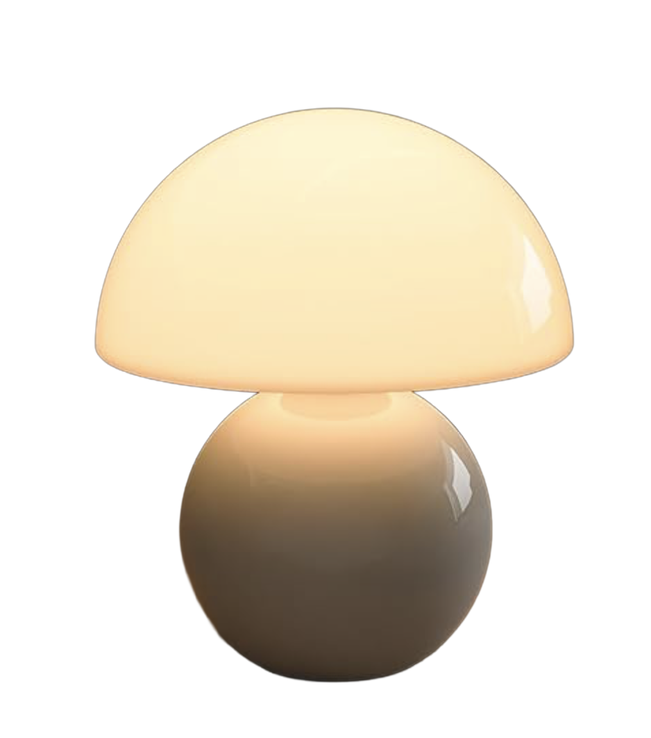 Ceramic Mushroom Table Lamp ($25)