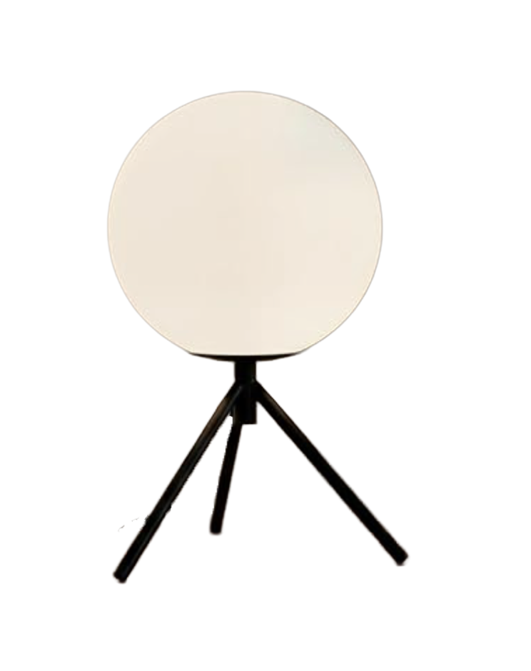 Metal Tripod Globe Lamp ($70)