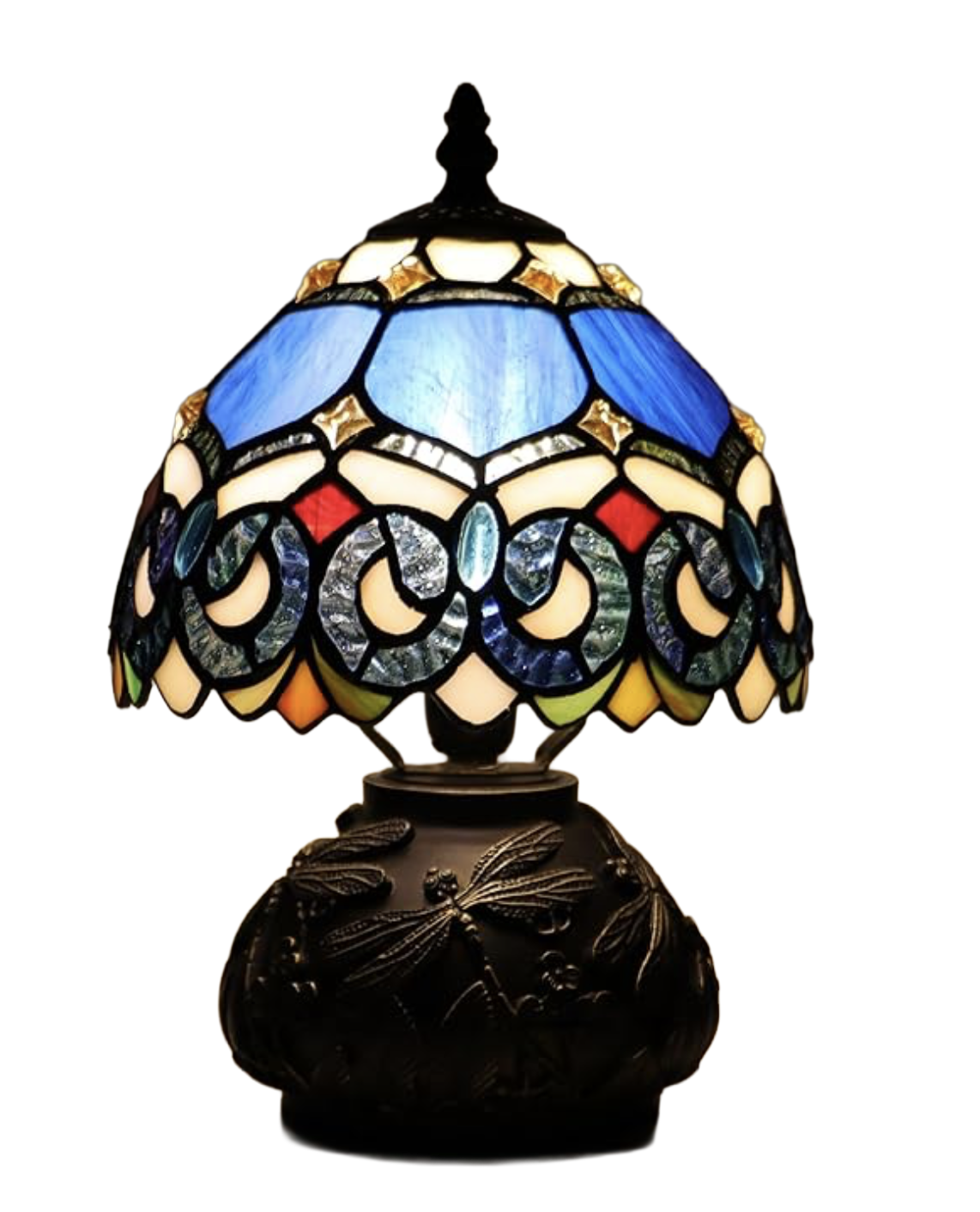 Dragonfly Tiffany Mushroom Lamp ($45)