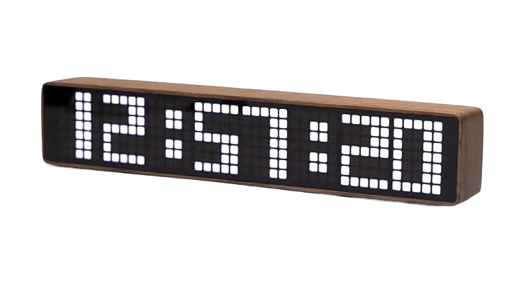 Black Walnut Digital Clock ($100)