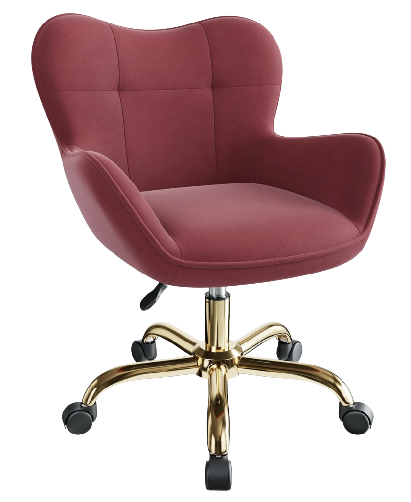 Velvet Vanity and Office Chair ($95)